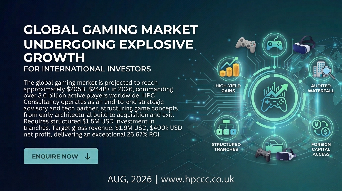 United Kingdom gaming market is undergoing rapid growth
