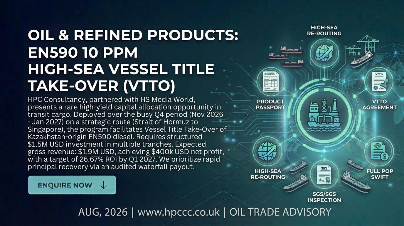 A Guide to Vessel Title Take-Over (VTTO) Deals, United Kingdom Energy Classifications, and Strategic Logistics