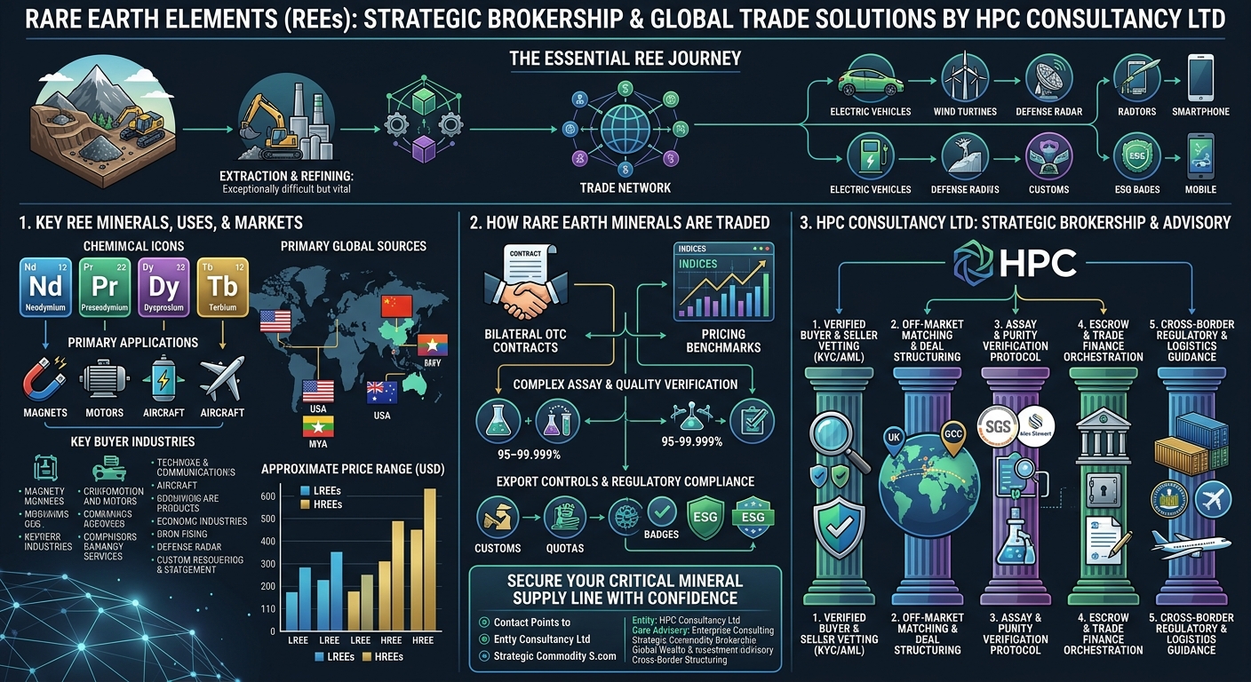 Rare Earth Elements, United Kingdom Sourcing, and Strategic Brokership