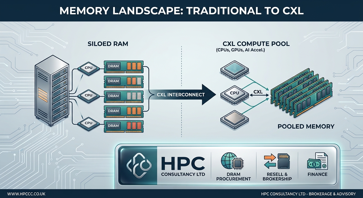 DRAM, CXL Architecture, and High-Performance Memory United Kingdom